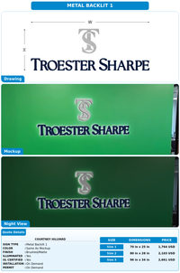 CUSTOM MOCKUP SIGN FOR Courtney Hillyard