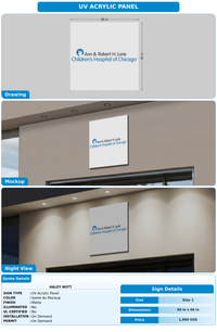 CUSTOM MOCKUP SIGN FOR Haley Nott