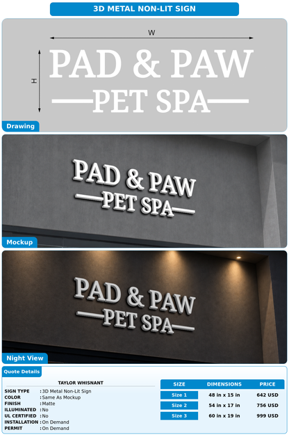 CUSTOM MOCKUP SIGN FOR Taylor Whisnant