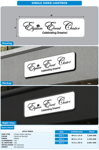 CUSTOM MOCKUP SIGN FOR Joyce Sneed