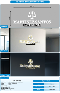 CUSTOM MOCKUP SIGN FOR Itzel Martinez