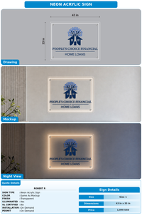 CUSTOM MOCKUP SIGN FOR Robert R