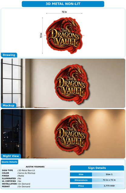 CUSTOM MOCKUP SIGN FOR Austin Youmans