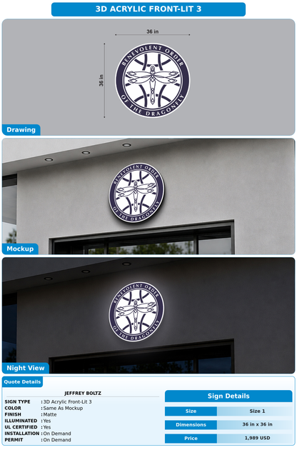 CUSTOM MOCKUP SIGN FOR Jeffrey Boltz