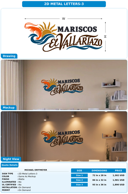 CUSTOM MOCKUP SIGN FOR Michael Erffmeyer