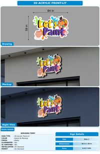 CUSTOM MOCKUP SIGN FOR Adrianna Terry