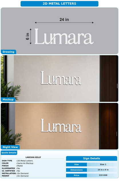 CUSTOM MOCKUP SIGN FOR Lakesha Kelly