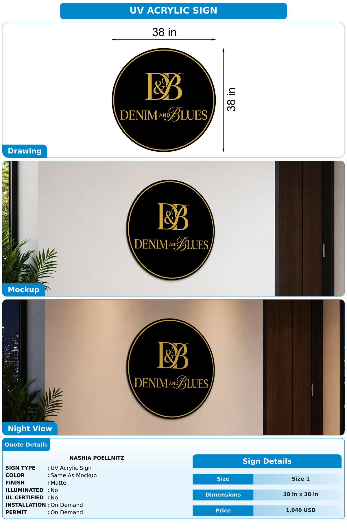 CUSTOM MOCKUP SIGN FOR Nashia Poellnitz