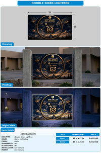 CUSTOM MOCKUP SIGN FOR Adam Gainforth
