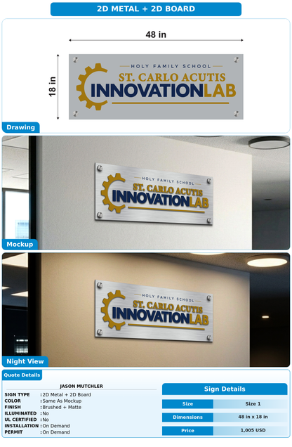 CUSTOM MOCKUP SIGN FOR Jason Mutchler