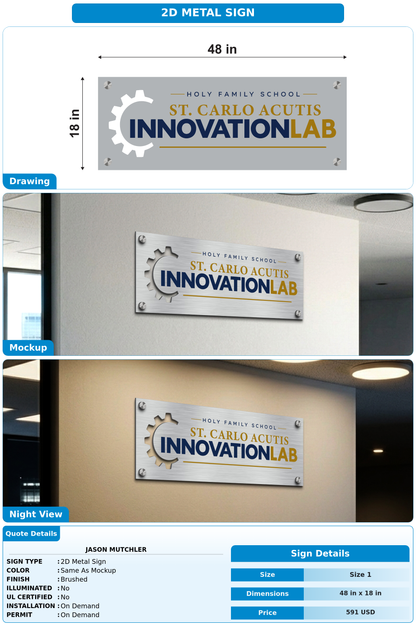 CUSTOM MOCKUP SIGN FOR Jason Mutchler