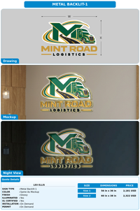 CUSTOM MOCKUP SIGN FOR Leo ellis