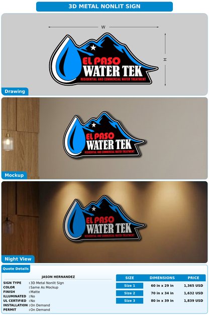 CUSTOM MOCKUP SIGN FOR Jason Hernandez