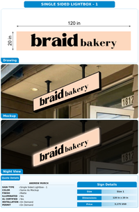 CUSTOM MOCKUP SIGN FOR Andrew Murch