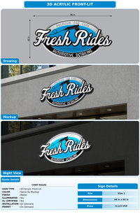 CUSTOM MOCKUP SIGN FOR Cody Kulas