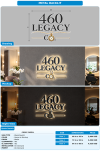 CUSTOM MOCKUP SIGN FOR Crissy Capell