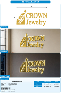 CUSTOM MOCKUP SIGN FOR Shannon Preston