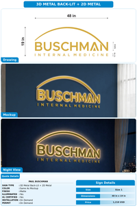 CUSTOM MOCKUP SIGN FOR Paul Buschman