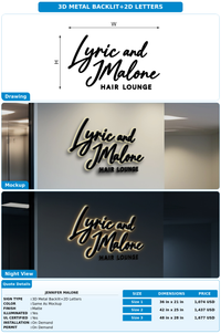 CUSTOM MOCKUP SIGN FOR Jennifer Malone