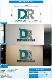 CUSTOM MOCKUP SIGN FOR Erika D. Rotbart