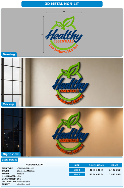CUSTOM MOCKUP SIGN FOR Morgan Polsky