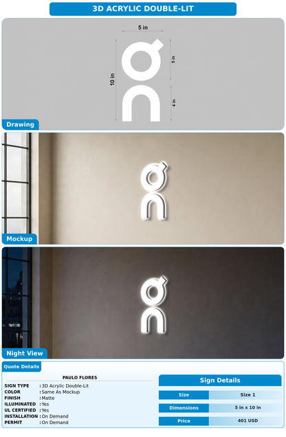 CUSTOM MOCKUP SIGN FOR Paulo Flores
