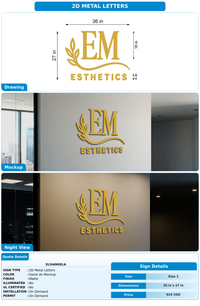 CUSTOM MOCKUP SIGN FOR elisangela
