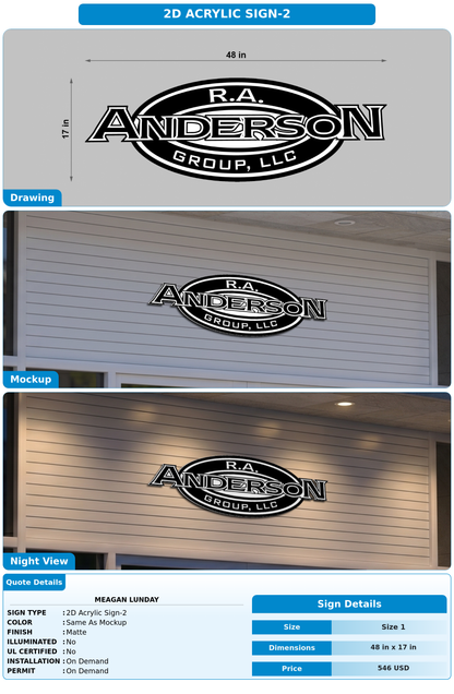 CUSTOM MOCKUP SIGN FOR meagan lunday