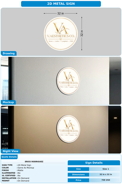 CUSTOM MOCKUP SIGN FOR Erick Rodriguez