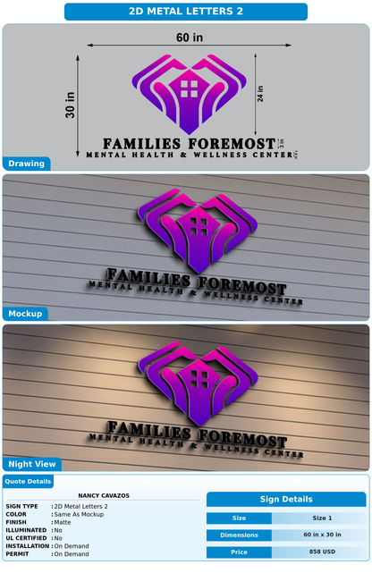 CUSTOM MOCKUP SIGN FOR Nancy Cavazos