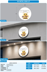 CUSTOM MOCKUP SIGN FOR Juerica Hamilton