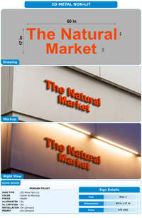 CUSTOM MOCKUP SIGN FOR Morgan Polsky