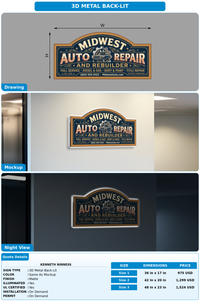 CUSTOM MOCKUP SIGN FOR Kenneth Ninness