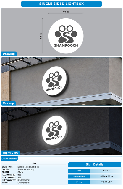 CUSTOM MOCKUP SIGN FOR Kay