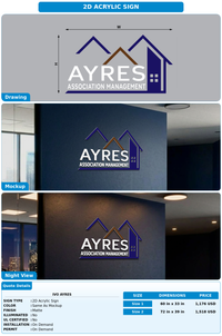 CUSTOM MOCKUP SIGN FOR Ivo ayres