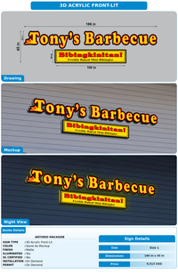 CUSTOM MOCKUP SIGN FOR Antonio Macasieb