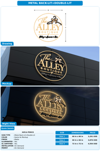 CUSTOM MOCKUP SIGN FOR Kayla Penick
