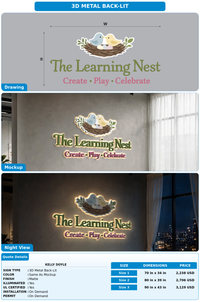 CUSTOM MOCKUP SIGN FOR Kelly Doyle
