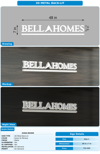 CUSTOM MOCKUP SIGN FOR Diana Brown