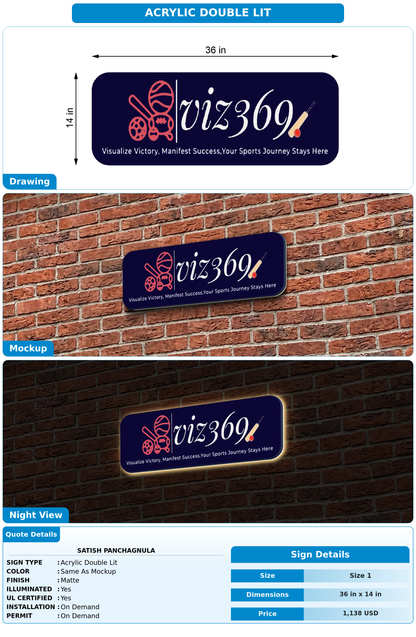 CUSTOM MOCKUP SIGN FOR Satish Panchagnula