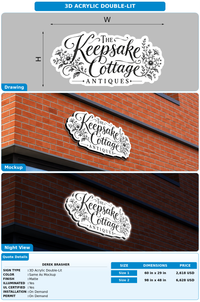 CUSTOM MOCKUP SIGN FOR Derek Brasher