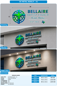 CUSTOM MOCKUP SIGN FOR Enrique Juarez