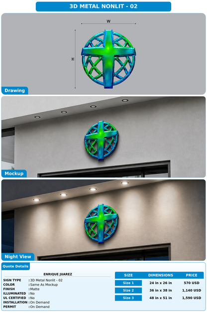 CUSTOM MOCKUP SIGN FOR Enrique Juarez