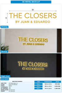 CUSTOM MOCKUP SIGN FOR Briceyda Romero