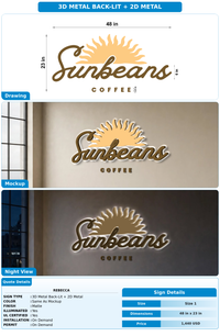 CUSTOM MOCKUP SIGN FOR Rebecca