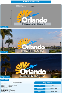 CUSTOM MOCKUP SIGN FOR Alfonso Espejo
