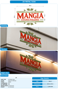 CUSTOM MOCKUP SIGN FOR Dy