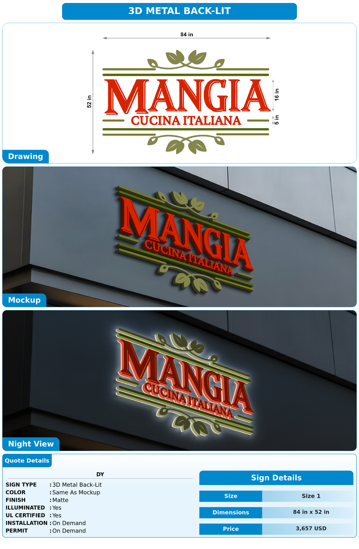 CUSTOM MOCKUP SIGN FOR Dy