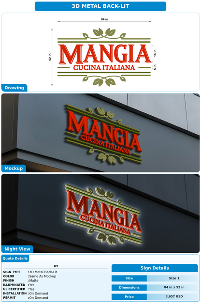 CUSTOM MOCKUP SIGN FOR Dy