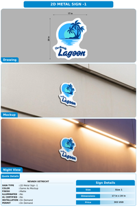CUSTOM MOCKUP SIGN FOR Nevaeh Uetrecht